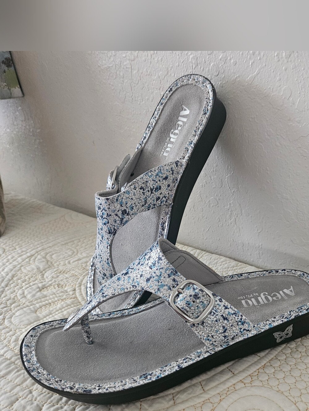 Alegria Metalica Sandal